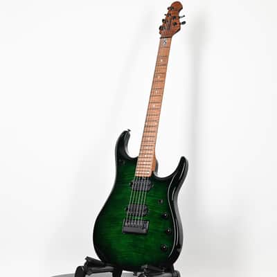 Ernie Ball Music Man JP15 John Petrucci Signature Electric Guitar- Green Tiger Eye Flame 2026 (H09193) image 10