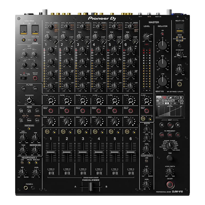 Pioneer DJM-V10 6-Channel Professional Mixer image 1