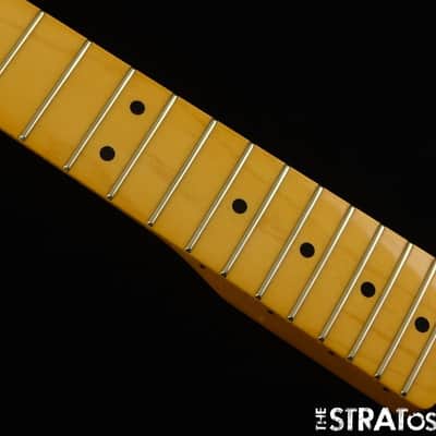 Fender Squier FSR Class Vibe 50s Telecaster NECK w GOLD TUNERS Tele Tinted Maple image 4