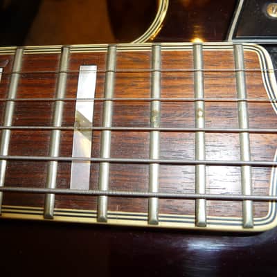 Beautiful Washburn J6 1980's Vintage Sunburst - Hollowbody with HSC image 10