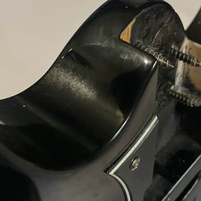 2010 Indonesian Ibanez RG350EX Black Strat Basswood Guitar Body Floyd Ready (Rough Shape) image 22