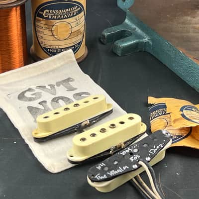 General Vintage Tone  NOS Handwound For Stratocaster 50’s Magnet wire “ The Wheeler Chicago “ Heavy image 11