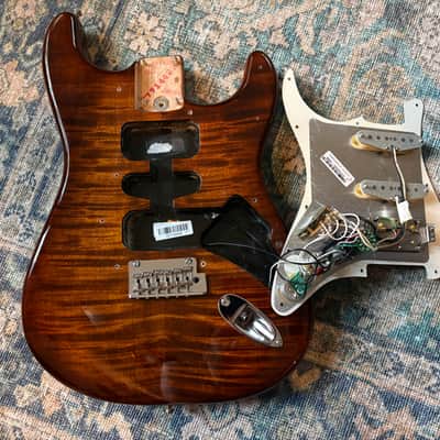 Loaded Fender Rarities Series Flame Maple Top Stratocaster Body image 8