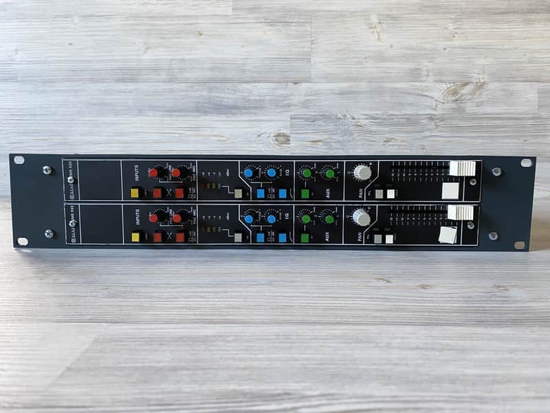 🔥[pair] 1979 BEAG EME 593 Mic/Line Channel Strips Preamp EQ (Telefunken) image 1