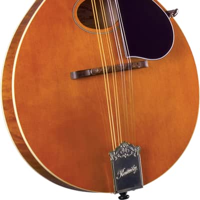 Kentucky KM-272 Deluxe A-Style Mandolin, Solid Spruce Top, Transparent Amber Lacquer image 2