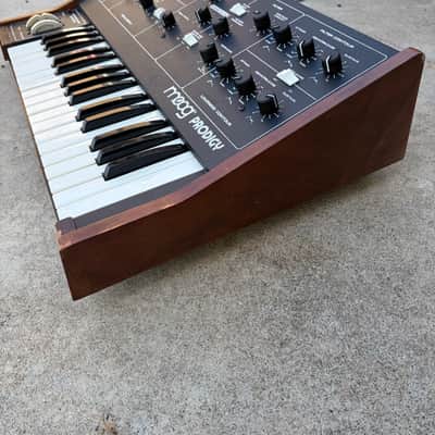 SERVICED Moog Prodigy 32-Key Monophonic Analog Synthesizer 1979 - 1984 - Black image 2
