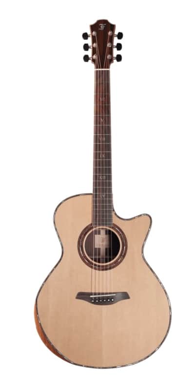 Furch Red Deluxe Guitar w/bevel duo, Spruce w/ Rosewood With Stage Pro Element Pickup image 1