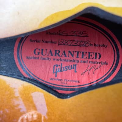 Gibson Memphis ES-335 Dot Vintage Sunburst 2013 image 13