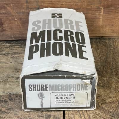 Vintage 1960s 1970s Shure 55SW Unidyne II Unidirectional Dynamic Microphone image 5