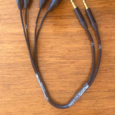 Mogami / Neutrik / LA Pro Audio 2-Channel Insert Cable | Made from Mogami 2931 & Neutrik Gold | 2 x 1/4" TRS to 4 x XLR 2 image 1