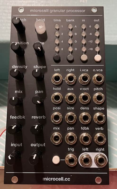 Grayscale Microcell Mutable Instruments Clouds Clone FX Reverb Delay Granular Sampler image 1