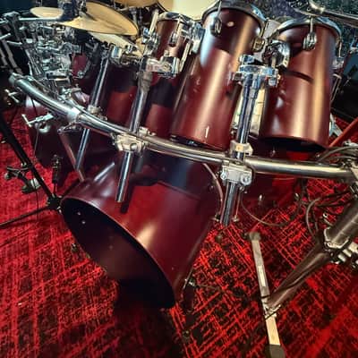 Tim "Herb" Alexander's PRIMUS 2014 Willie Wonka Tour, Tama Starclassic "Chocolate" 17-Piece Drum Set image 10