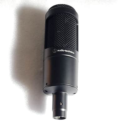 Audio-Technica AT2035 Large Diaphragm Cardioid Condenser Microphone 2010s - Black image 1