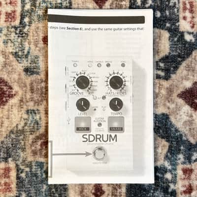 DigiTech SDrum Strummable Drum Guitar Effect Pedal W/ Box! image 8