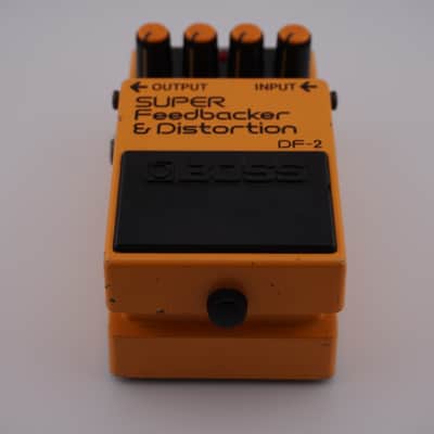 Boss DF-2 Super Feedbacker and Distortion w/ Box - 1987 - Orange image 3