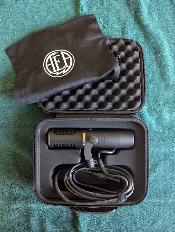 AEA KU5A Active Supercardioid Ribbon Microphone - Matte Black image 1