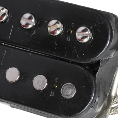 Area59' T-Top Ltd.Edt. Humbucker Set Double Black Vintage AWG42 Red Polywire and Vintage Formula Short A5 Magnet image 4