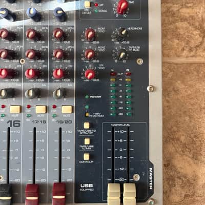 Peavey PV 20 20 Channel USB Mixer 2010s - Black image 2