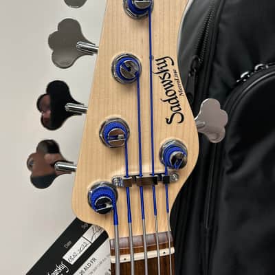 Sadowsky MetroLine 21-Fret Vintage P/J 5 String Bass Red Alder Body - Olympic White image 3