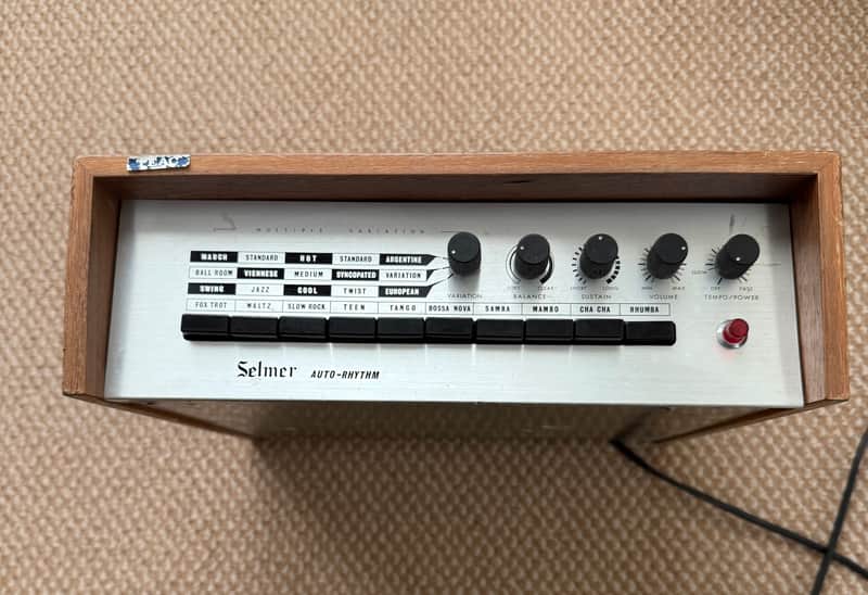 Selmer Auto-Rhythm 1970s - Wood with silver face image 1