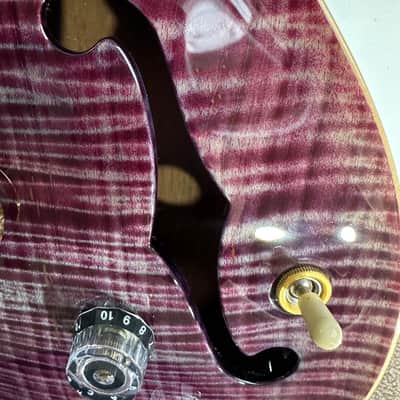 PRS Hollowbody 12 String & Case 2019 - Violet 10 Top. image 12