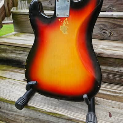 1965 Fender Precision Bass Electric Guitar 100% Original image 11
