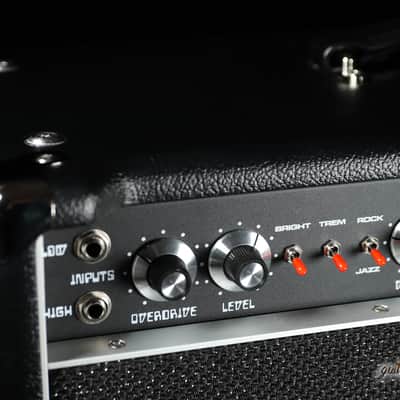 Amplified Nation Trem-Drive Deluxe 50W Head & 112 OS Cab – Black image 4