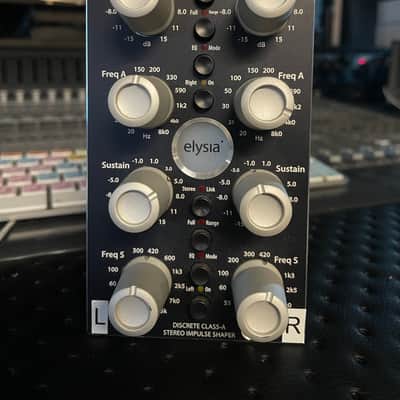 Elysia nvelope 500 Stereo / Dual-Mono 500 Series Impulse Shaper / Dynamics Processor Module 2010s - Blue image 4