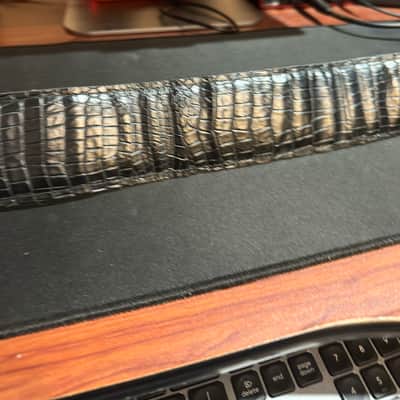 Steel Weather Vegan Leather Spiked Guitar Strap image 13