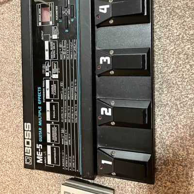 Boss ME-5 Guitar Multiple Effects 1988 - 1992 - Black image 1