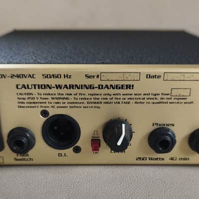 David Eden WTX-260, Bass amplifier, Head 260 Watt (not Ampeg, Aquilar, EBS) image 3