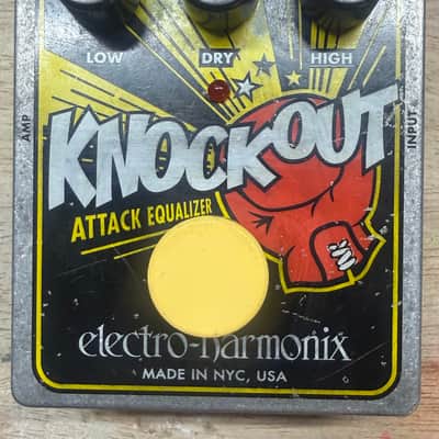 Electro-Harmonix Knockout Attack EQualizer 2008 - 2021 - Black / Yellow / Red image 1
