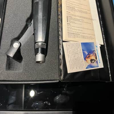 Sennheiser MD 421-U Cardioid Dynamic Microphone 1960s - 1990s - Black image 3