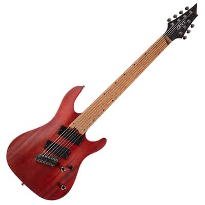 Cort KX307MS Open Pore Mahogany Multi Scale 7 String Electric Guitar image 1