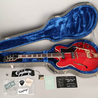 Epiphone 150th Anniversary Sheraton E212TV - Limited Edition - Cherry image 19