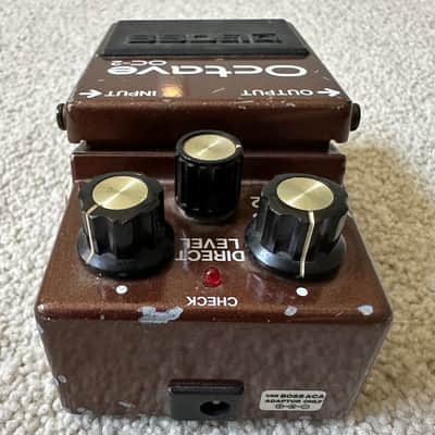 Boss OC-2 Octaver (Black Label) 1982 - 1984 - Brown image 4