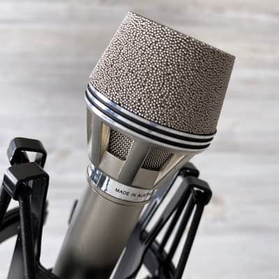 1976 AKG D190E Vintage Dynamic Microphone + Extras image 22