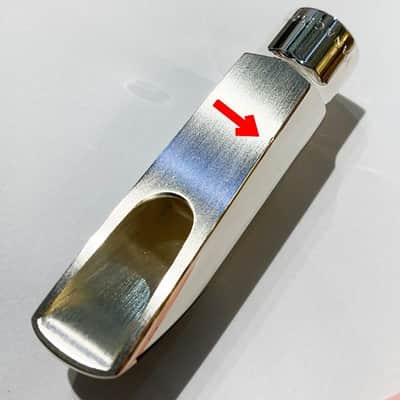YANAGISAWA [Slightly Damaged - Special Price!!] "Opening: 5" Soprano Saxophone Mouthpiece, Yanagisawa Metal [Year-End Clearance Sale] image 6