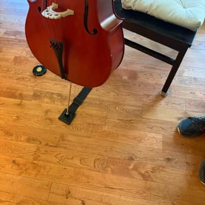 Scherl and Roth SR44E4 4/4 cello 2010-present - solid spruce top paired with a laminated maple back and sides image 3
