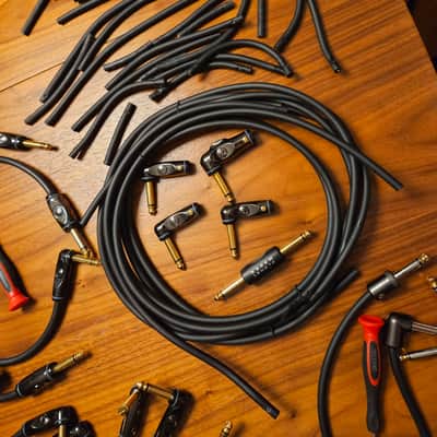 D'Addario PW-GPKIT-50 Planet Waves DIY Solderless Custom 1/4" TS Cable Kit - 40', 10 plugs 2008 - 2020 - Black image 6