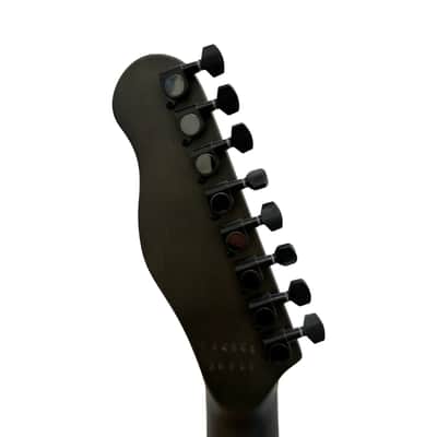 Unknown T1 8-String Telecaster MIJ - Swamp Green image 5