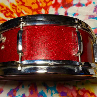 Apollo 5x14 Snare MIJ 60's Red Sparkle image 6