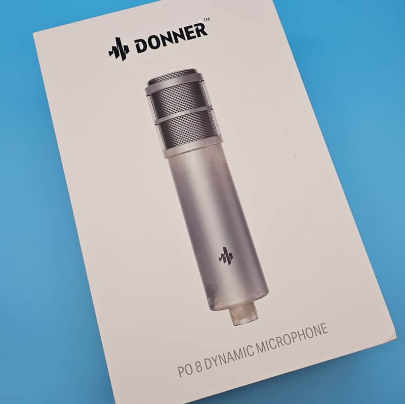 ☆Donner PO-8 Dynamic Podcast Microphone - XLR - Never used image 1