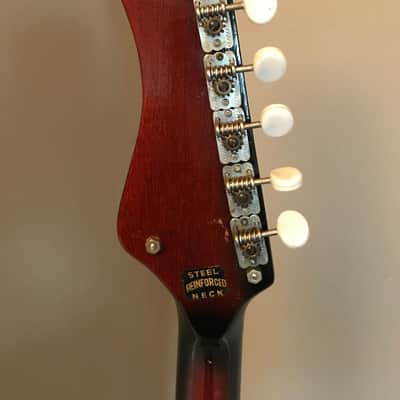 Vintage Sixties Teisco Triple Humbucker Electric Guitar in Excellent Condition image 13
