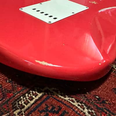 Fender Custom Shop '60 Reissue Relic Stratocaster 2022 Fiesta Red image 14