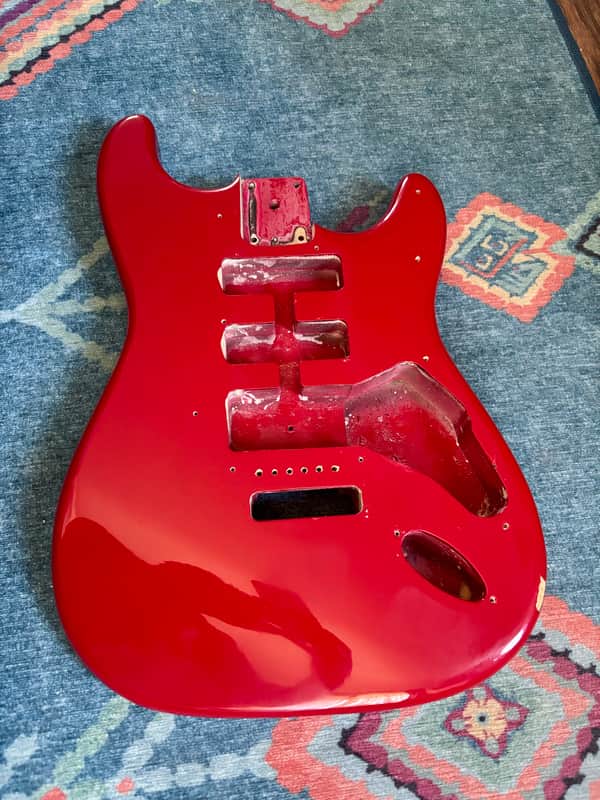 Unknown Dakota red stratocaster - Red image 1