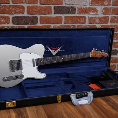 Fender Custom Shop 1960 Roasted Telecaster Journeyman Relic Inca Silver 2026 w/OHSC image 2