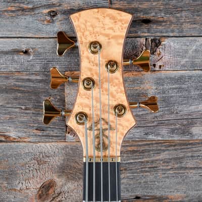 Alembic Custom Mark King Standard Balance K w/Europa Electronics Birdseye Maple 2007 (s700) image 6