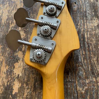 LEFTY! Fender '62 Jazz Bass Left handed 1991 Three Tone Sunburst MIJ K-Serial Japan Fujigen image 14