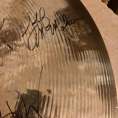 Zildjian Z3 20" Medium Crash Cymbal Signed by Tim Mcgraw Band 2011 image 10